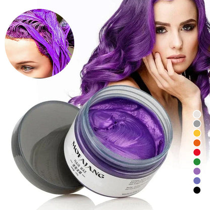 ColorFlex Wax - Instant kleuring en styling, 100% natuurlijk en uitwasbaar | 1+1 GRATIS