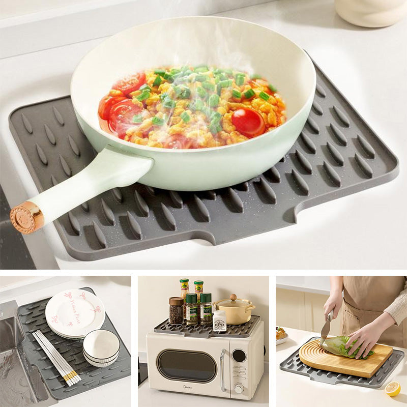 DryGuard™ – Antislip & Hittebestendige Druipmat | 50% KORTING