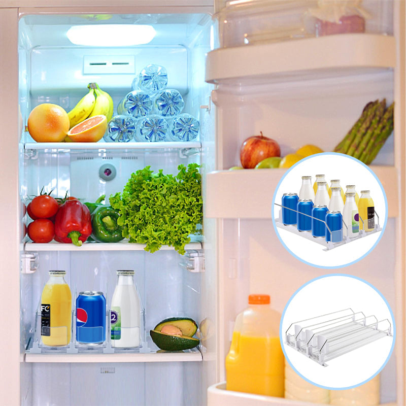 Koelkastorganizer met automatisch schuifsysteem