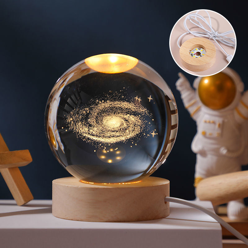 CrystalGlow -  3D kristallen bol | 50% KORTING