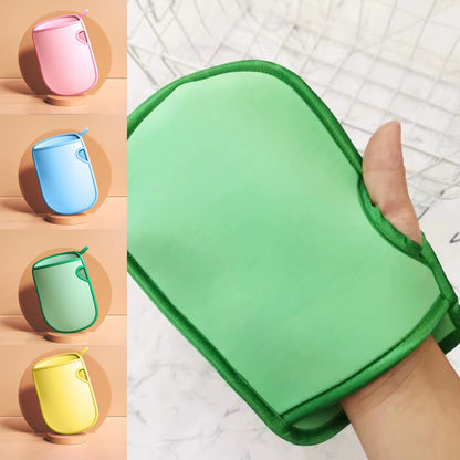 Superzachte exfoliërende badhandschoen