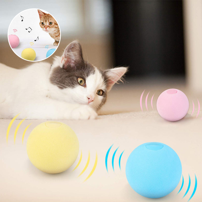 Gravity Barking Cat Toy Ball