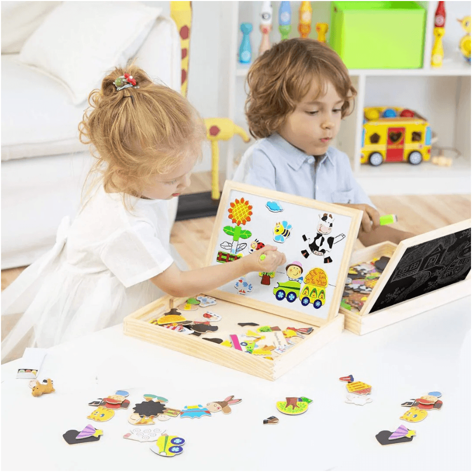 EduDraw - Magnetische Dubbelzijdige Tekentafel | 50% KORTING