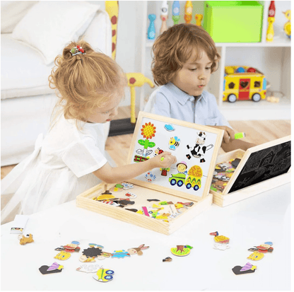 EduDraw - Magnetische Dubbelzijdige Tekentafel | 50% KORTING