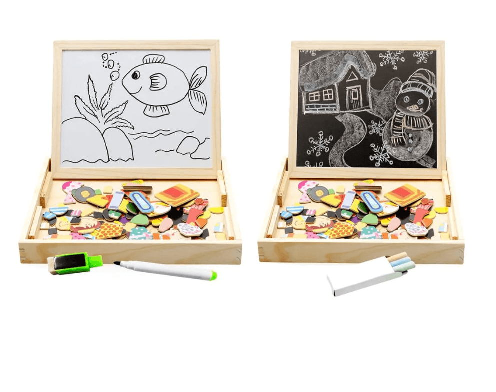 Magnetische dubbelzijdige tekentafel voor kinderen