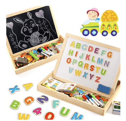 Magnetische dubbelzijdige tekentafel voor kinderen