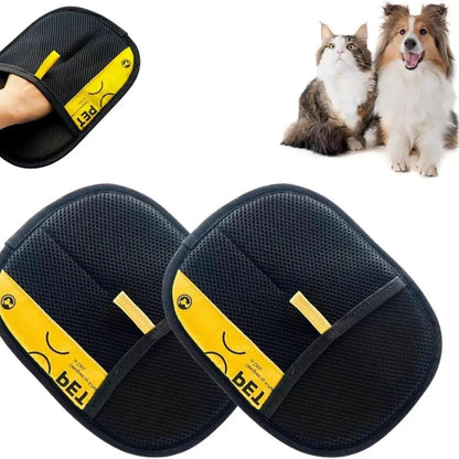 Dierenhandschoen | Verwijdert moeiteloos haar | 1+1 gratis