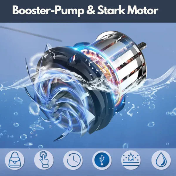 TrailShower™ – De mobiele campingdouche met krachtige druk | 50% KORTING