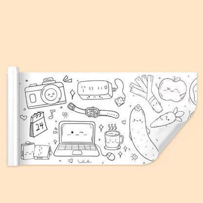 Variant image for Creatieve Tekenrol - Stimuleert Creativiteit met 12 Kleurpotloden-9