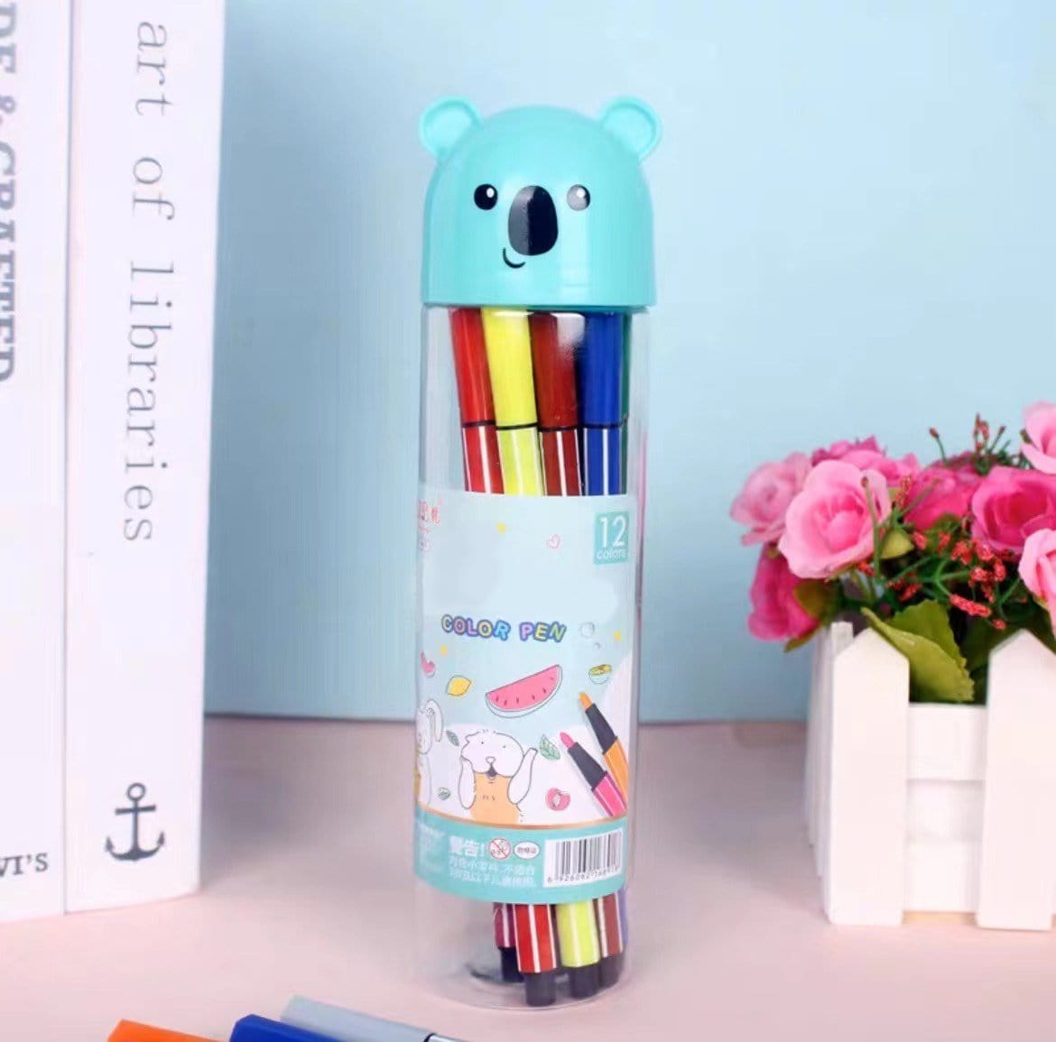 Variant image for Creatieve Tekenrol - Stimuleert Creativiteit met 12 Kleurpotloden-12