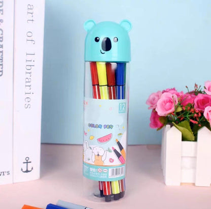 Variant image for Creatieve Tekenrol - Stimuleert Creativiteit met 12 Kleurpotloden-12