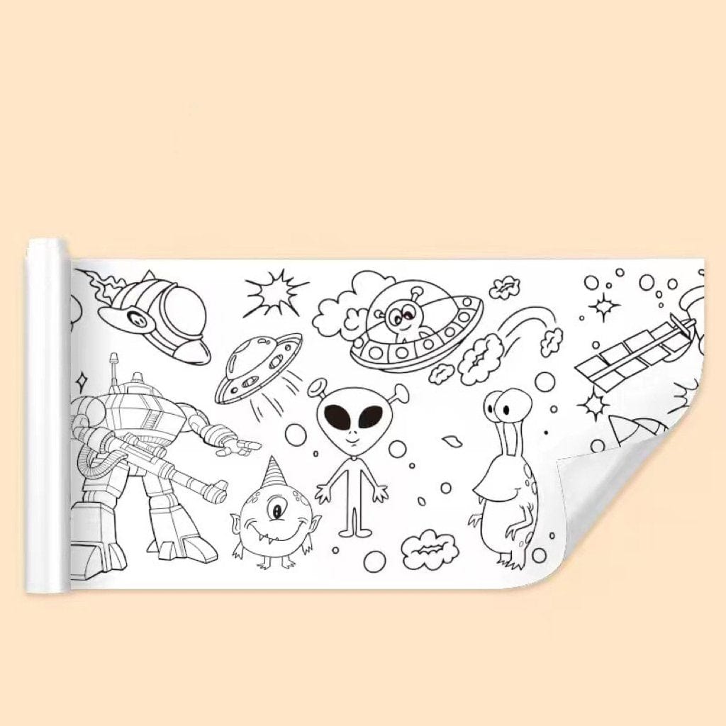 Variant image for Creatieve Tekenrol - Stimuleert Creativiteit met 12 Kleurpotloden-10