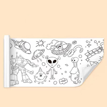 Variant image for Creatieve Tekenrol - Stimuleert Creativiteit met 12 Kleurpotloden-10