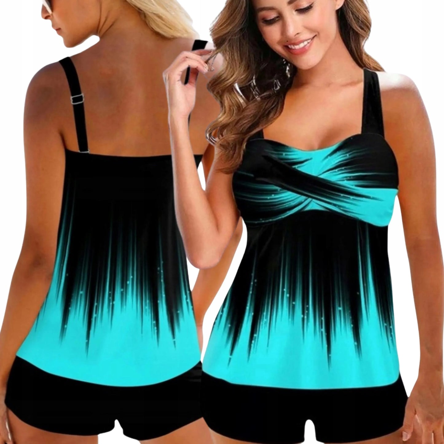 Lily — Bloemen Tankini Set | 50% KORTING