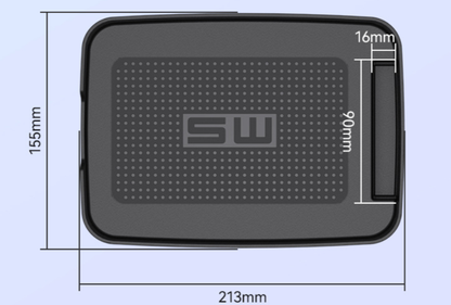 Verlenging van de bekerhouder in het voertuig
