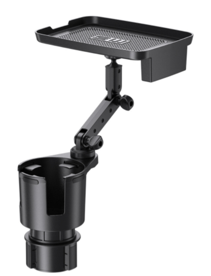 Verlenging van de bekerhouder in het voertuig