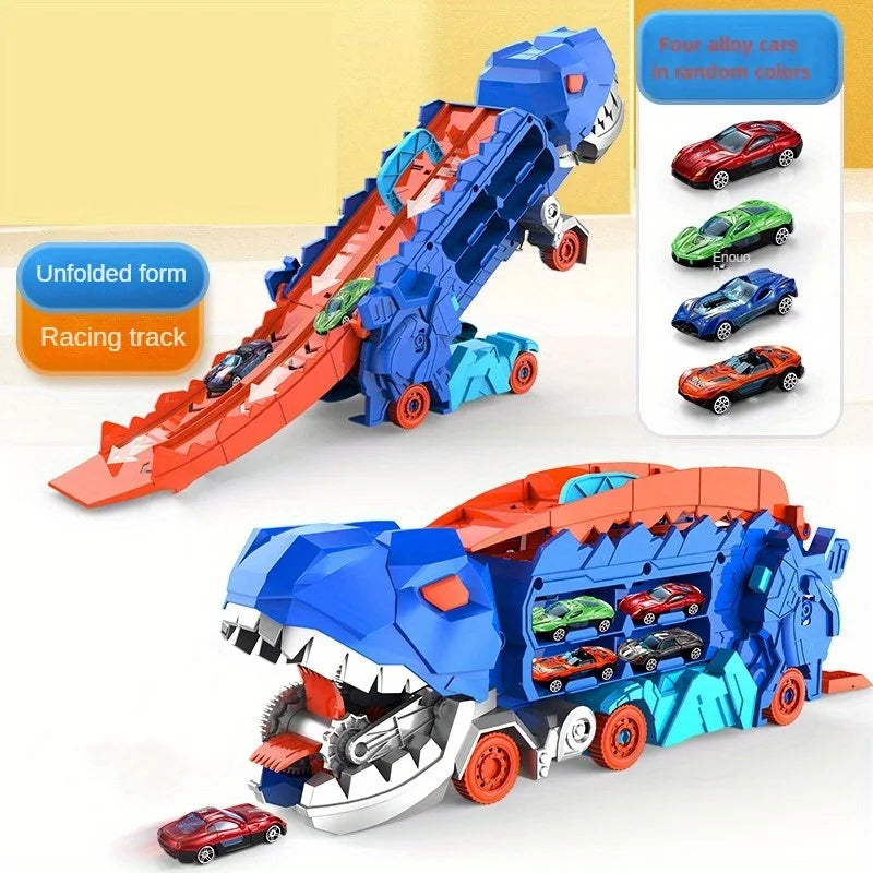 DinoMorph – 4-in-1 Transformer Reuzen-truck & Dino-speelset | 50% KORTING