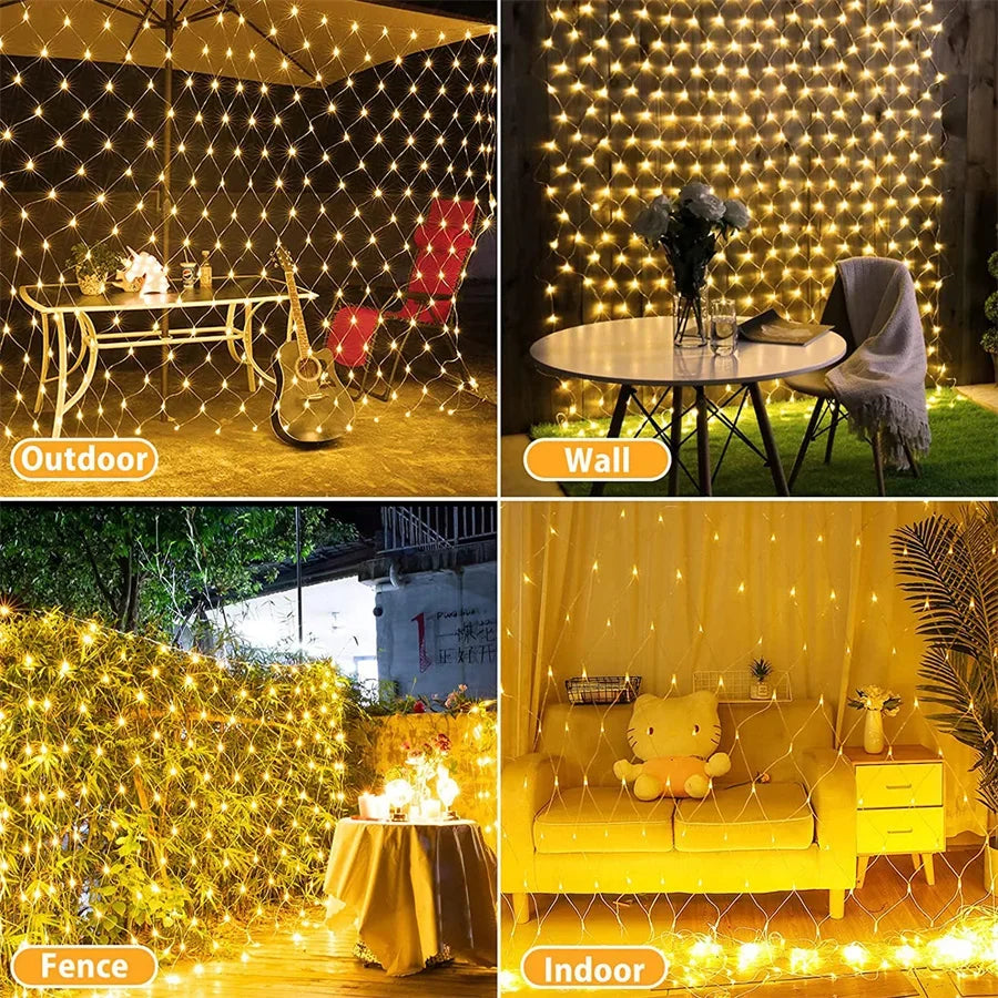 LumiFest - Magische gaasverlichting | 50% KORTING