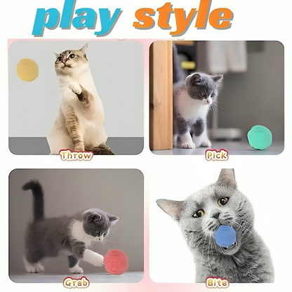 PouncePlay - Kattenspeelgoed balwerp geweer | 50% KORTING