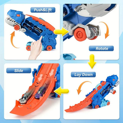 DinoMorph – 4-in-1 Transformer Reuzen-truck & Dino-speelset | 50% KORTING
