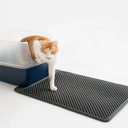 Kattenbakmat - Houd Vloeren Schoon met Duurzaam Dubbel Ontwerp