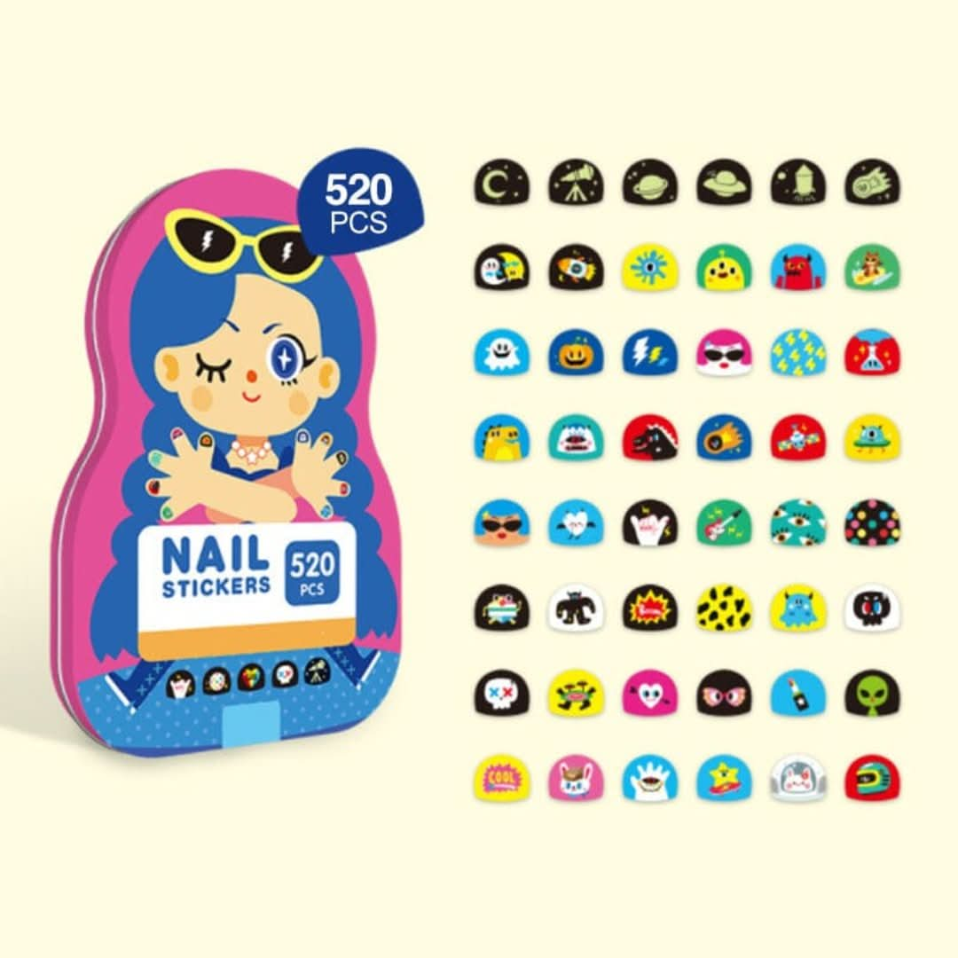 Kindernagels Stickers | ( 520 stuks )