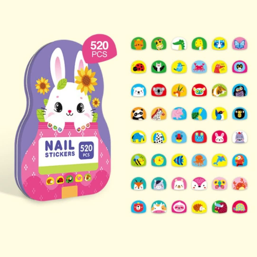 Kindernagels Stickers | ( 520 stuks )