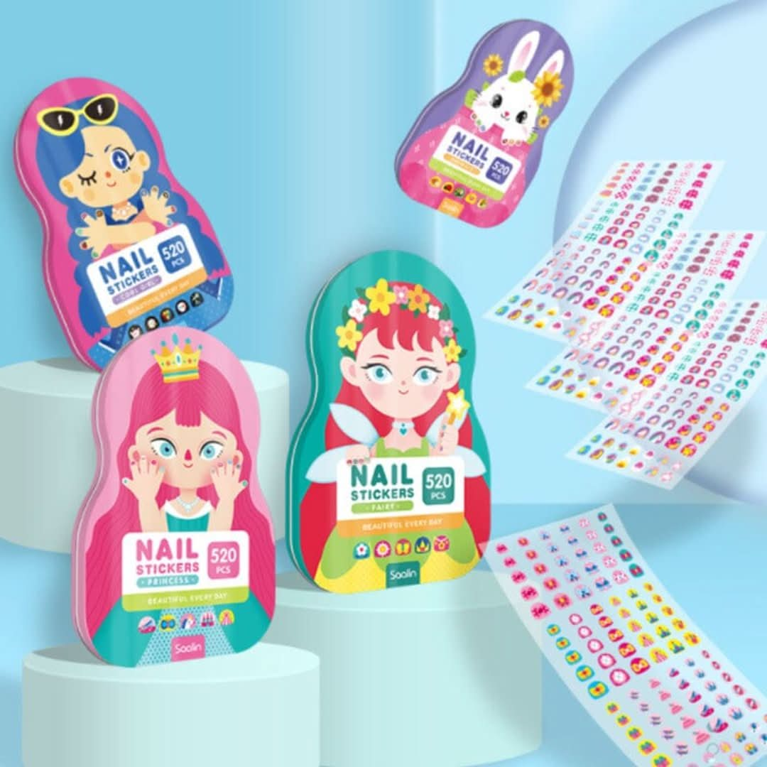 Kindernagels Stickers | ( 520 stuks )