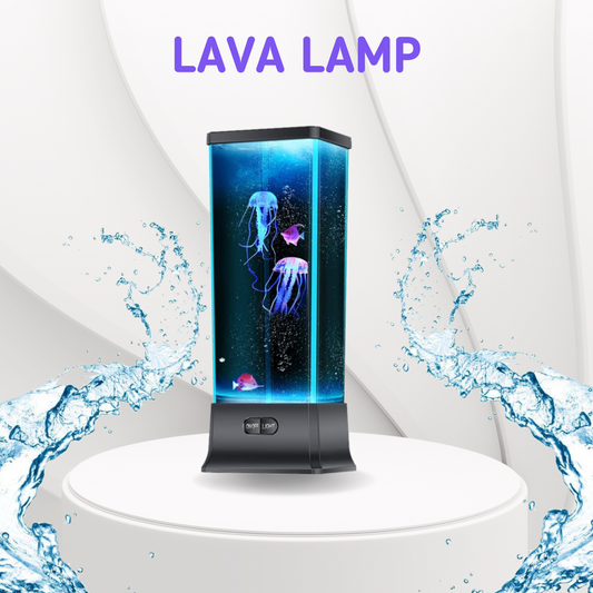 Elektrische kwallen tank lava nacht licht lamp