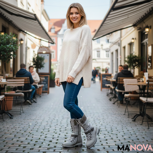 Anna – Waterdichte Winter Enkellaarzen | 50% KORTING