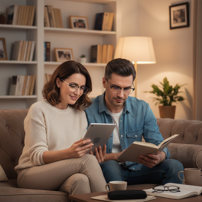 ClearSight™ Unisex – Ultralichte Bril met Anti-Blauw Licht Bescherming & Leeshulp | 1+1 GRATIS