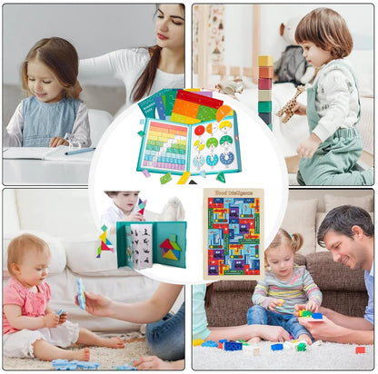 Montessori Magnetisch Breukenboek - Speelse Wiskunde Leren Voor Kinderen