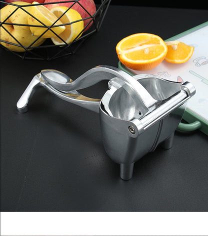 Handmatige sapcentrifuge van aluminiumlegering, granaatappelsapcentrifuge