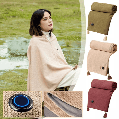 CloudCloak – Draagbare, zachte verwarmde deken