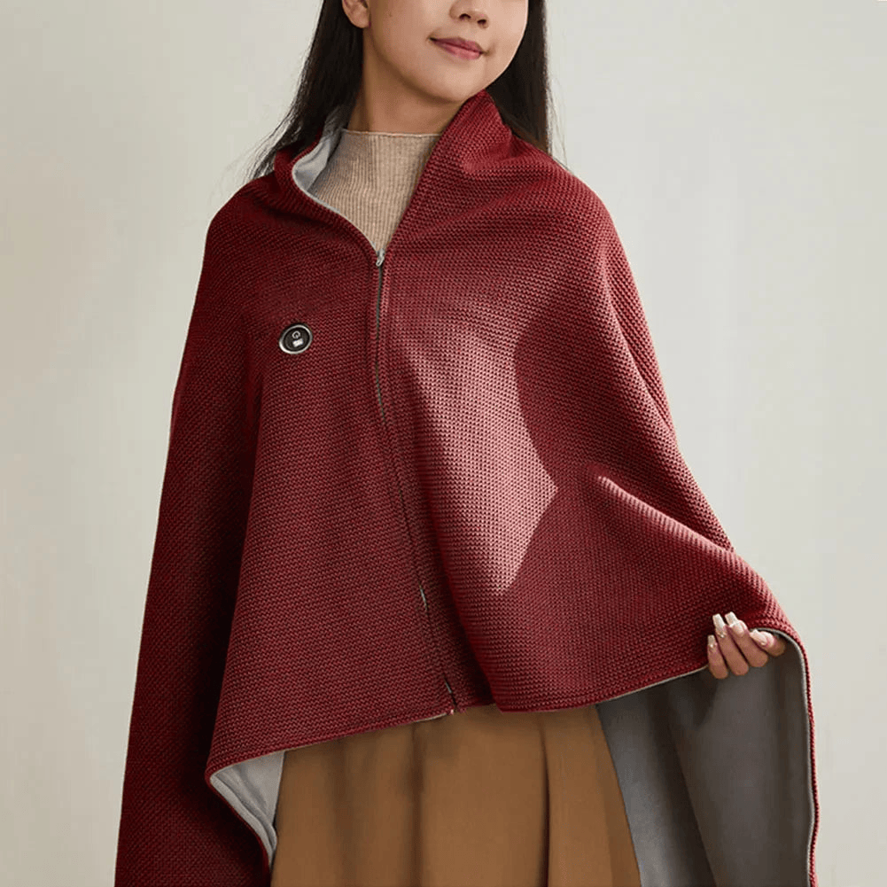 CloudCloak – Draagbare, zachte verwarmde deken