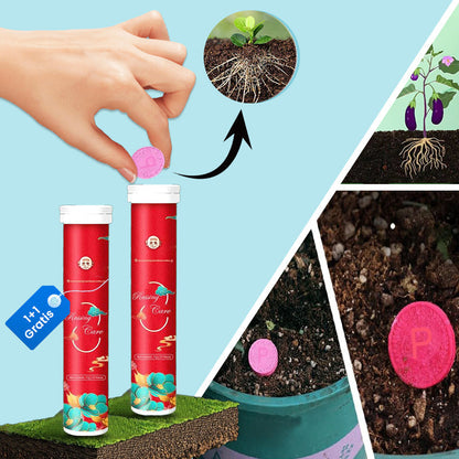 GrowBloom™ – Natuurlijke Tabletten voor Gezonde Plantengroei | 1+1 GRATIS