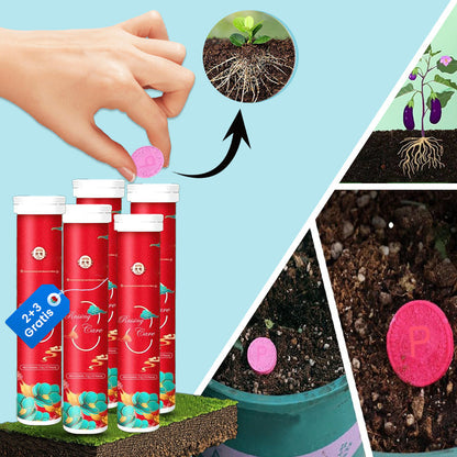 GrowBloom™ – Natuurlijke Tabletten voor Gezonde Plantengroei | 1+1 GRATIS