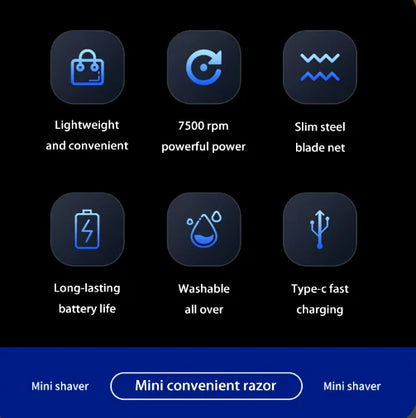 Jack mini – Compact en Krachtig Mini Scheerapparaat | 50% KORTING