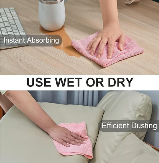 EcoWipe – Herbruikbare microvezeldoekrol | 10+10 GRATIS