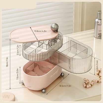 360° roterende bureau-organizer