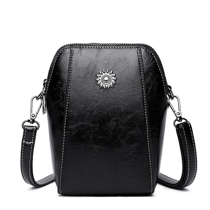 LuxeMini - Mini-crossbodytas van zacht leer | 50% KORTING