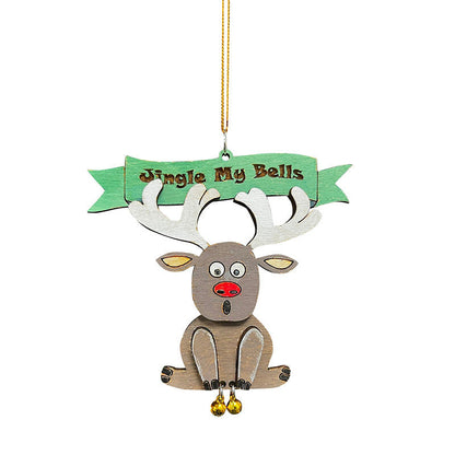 Kerstman bel hanger