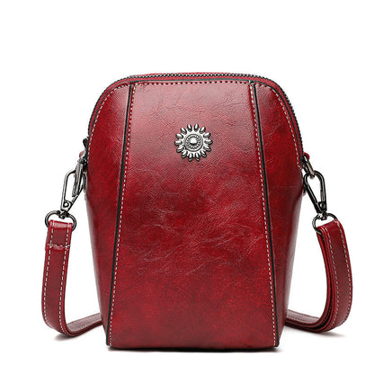 LuxeMini - Mini-crossbodytas van zacht leer | 50% KORTING