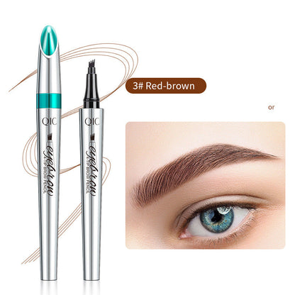 BrowEase - 3D Waterdichte Microblading Wenkbrauwpen | 1+1 GRATIS