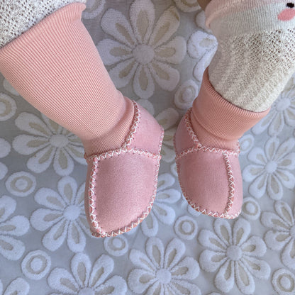 SnuggleSteps - Warme babysokjes van bont | 50% KORTING