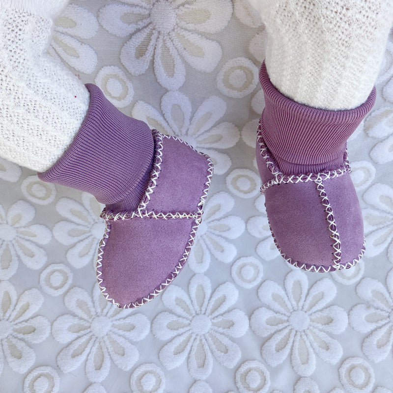 SnuggleSteps - Warme babysokjes van bont | 50% KORTING