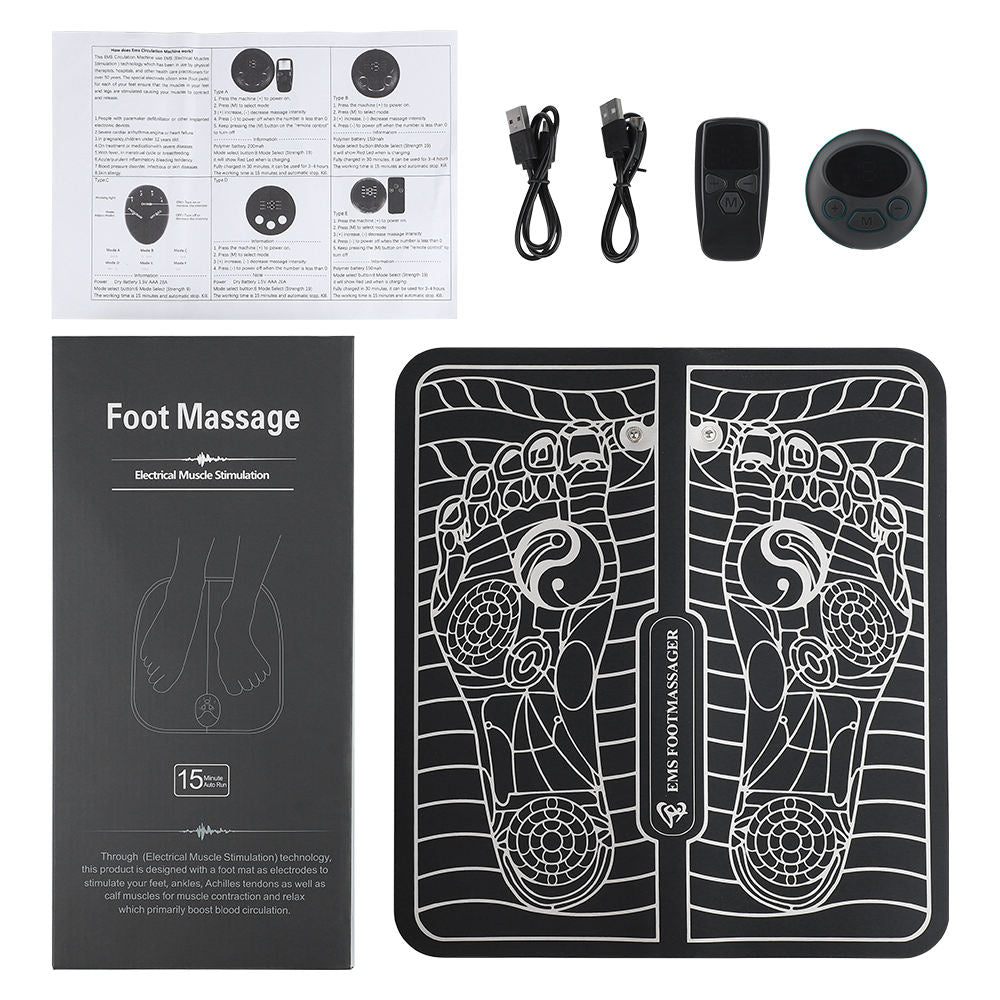 SoleNova™ – EMS Voetmassage met Diepe Spierstimulatie | 50% KORTING