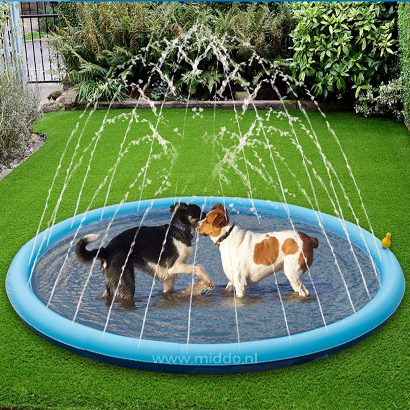 SplashZone™ – Draagbaar Waterspeelbad voor Kinderen & Huisdieren | 50% KORTING