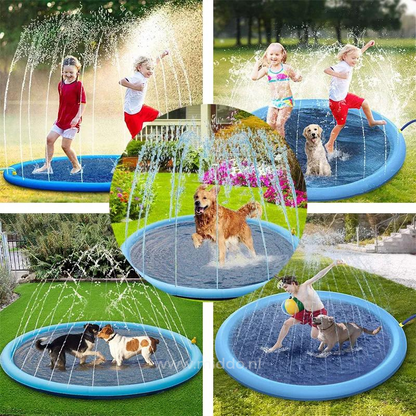 SplashZone™ – Draagbaar Waterspeelbad voor Kinderen & Huisdieren | 50% KORTING