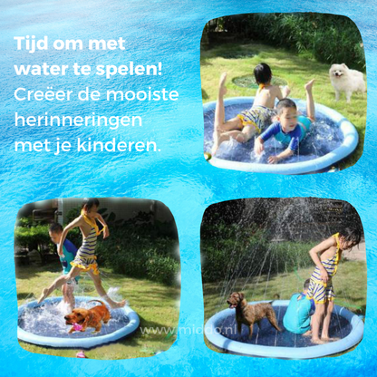 SplashZone™ – Draagbaar Waterspeelbad voor Kinderen & Huisdieren | 50% KORTING